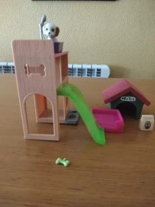 Mascota Barbie Playset y casita perro