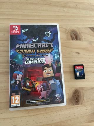 Minecraft Story Mode Nintendo Switch Completa