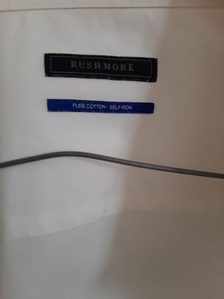 Camisa Rushmore Talla 40 Blanca.
