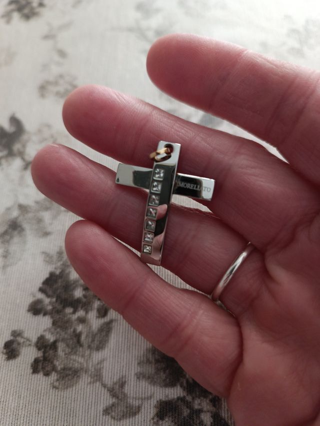 Crocetta Morellato con zirconi