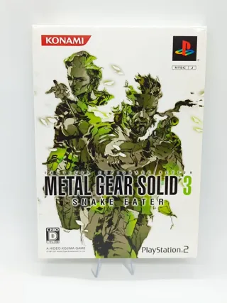 Metal Gear Solid 3 - Ps2 - Japan jap Ntsc