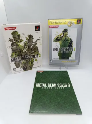 Metal Gear Solid 3 - Ps2 - Japan jap Ntsc