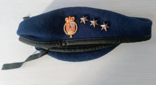 Boina azul militar coleccionistas