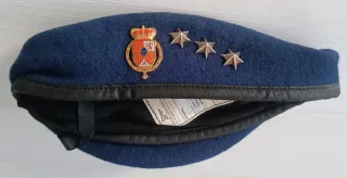 Boina azul militar coleccionistas