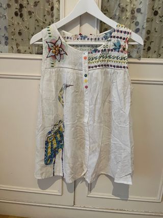 Blusa Desigual Talla M Estampado Ave