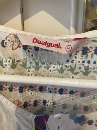 Blusa Desigual Talla M Estampado Ave