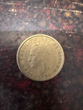 100 Pesetas - 20 Duros Moneda Española