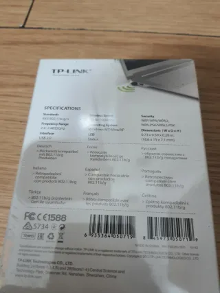 Adaptador WiFi TP-Link TL-WN725N Nano