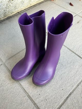 Botas de agua moradas Talla 29/30
