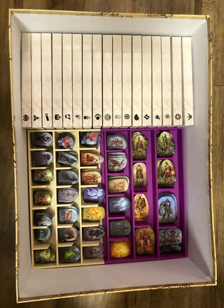 Inserto Organizador Gloomhaven Juego Mesa