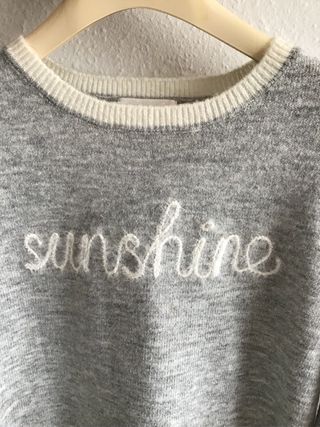 Jersey Springfield gris bordado sunshine Talla S