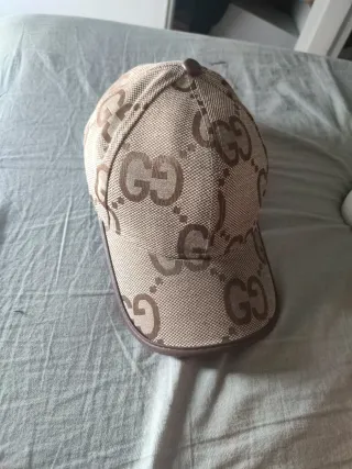 Gorra Gucci Beige y Marrón