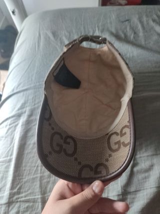 Gorra Gucci Beige y Marrón