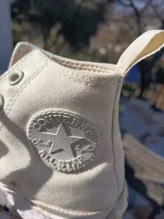 Zapatillas deportivas altas blancas