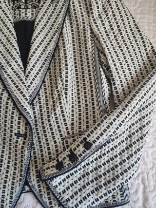 Chaqueta Zara bicolor 