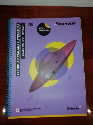 Punt volat 4. Quadern d'activitats (Nova edició...