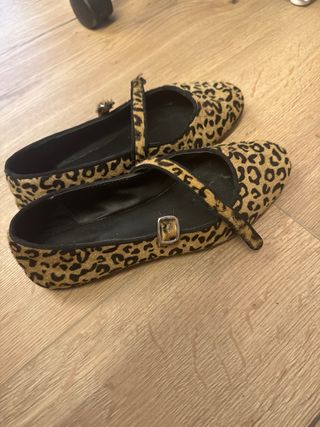 Bailarinas Brownie leopardo