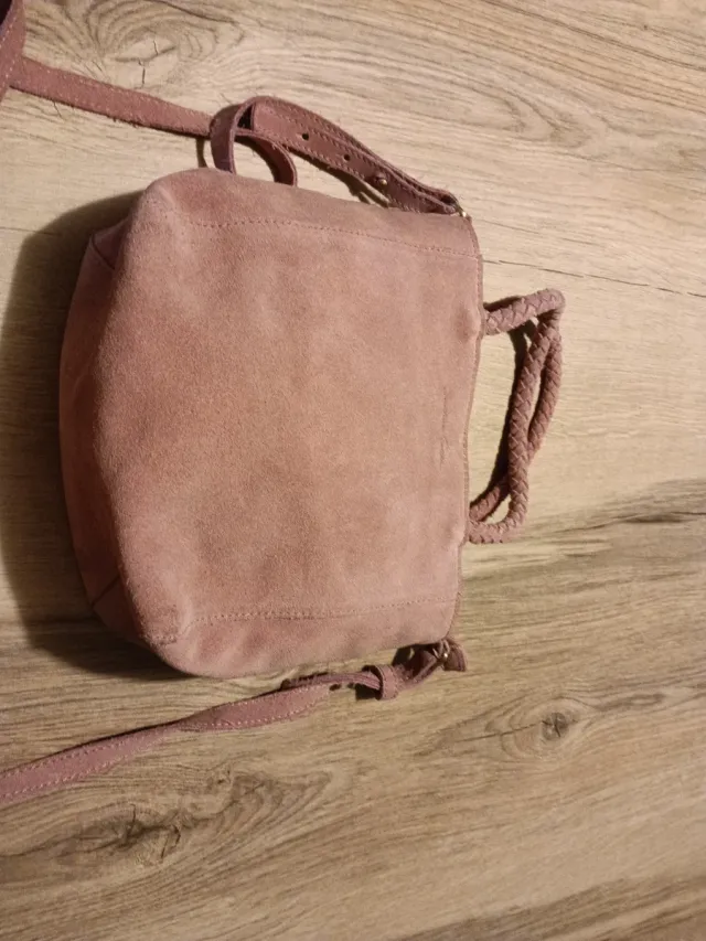 Bolso ante rosa palo El Corte Inglés