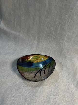 Portasapone in ceramica grigia