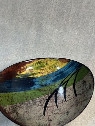 Portasapone in ceramica grigia