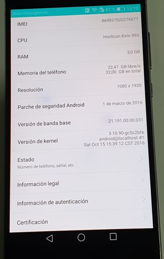 Huawei P9 nero/grigio