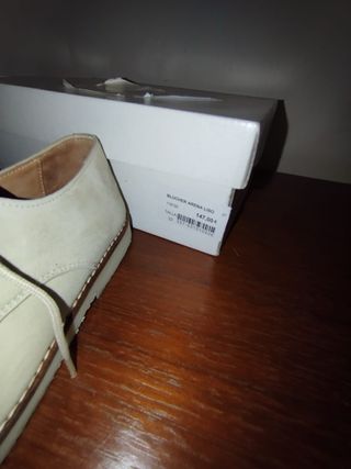 Zapatos niño comunión beige talla 35