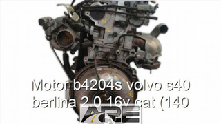 Motor b4204s volvo s40 berlina 2.0 16v cat