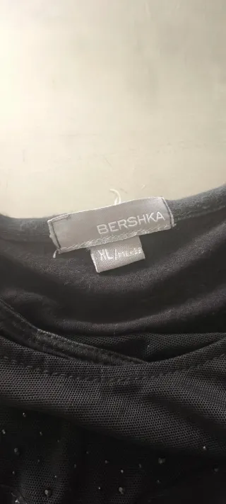 Chaqueta larga negra