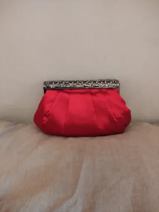 Bolso de fiesta Benini rojo