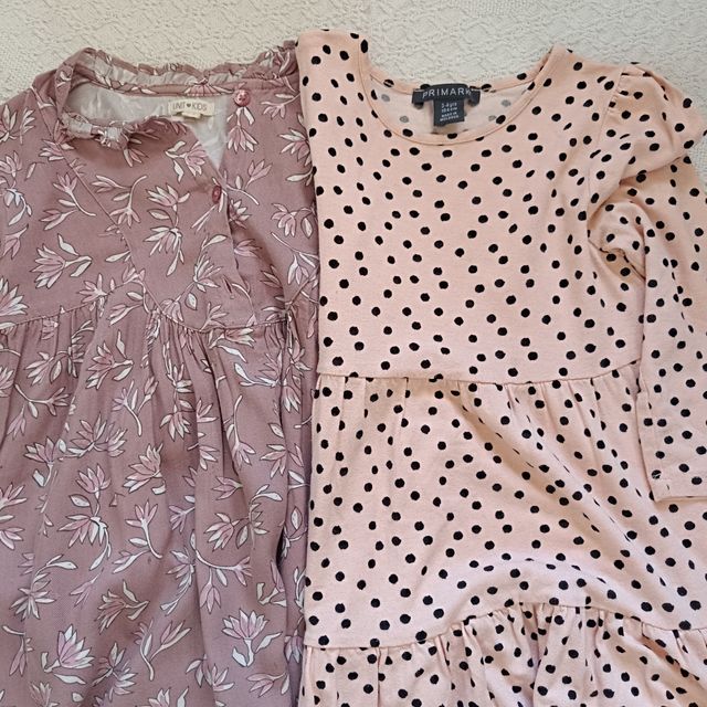 Lote 2 Vestidos Niña 3-4 Años