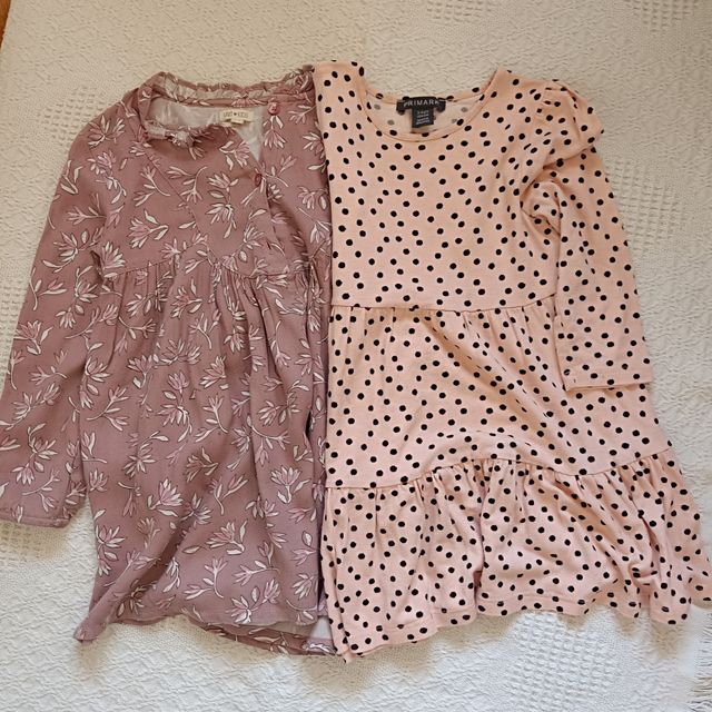 Lote 2 Vestidos Niña 3-4 Años