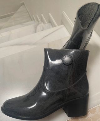 Botas de agua Bimba y Lola negras/grises