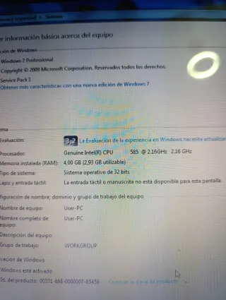 Portatile Acer Extensa 5230E con Windows 7 Professional e CARICATORE