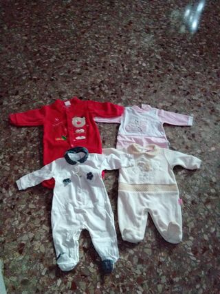 Lotto 4 tutine bimba