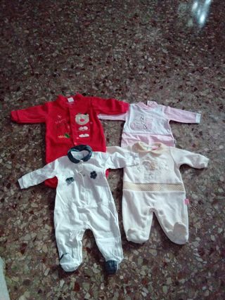 Lotto 4 tutine bimba