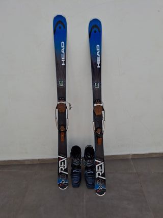 Esquís Telemark Head REV 85 PRO y Botas Scarpa