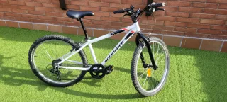 Bicicleta Rockrider Blanca