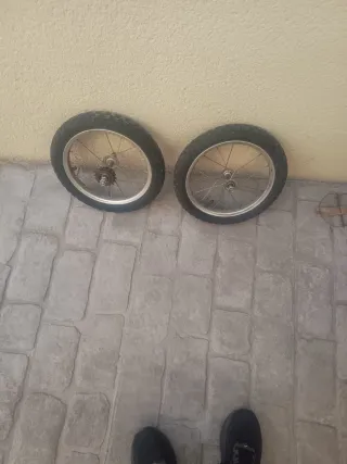 Ruedas Bicicleta 14 Delantera y Trasera