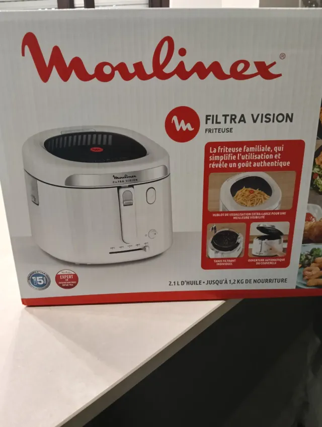 Friggitrice Moulinex Filtra Vision