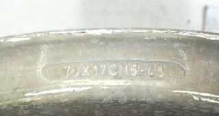 Llanta peugeot 132914 7jx17ch5-48 407