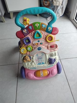 Caminador infantil VTech rosa
