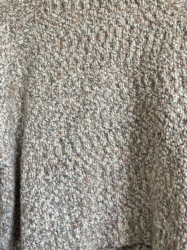 Jersey cuello alto multicolor