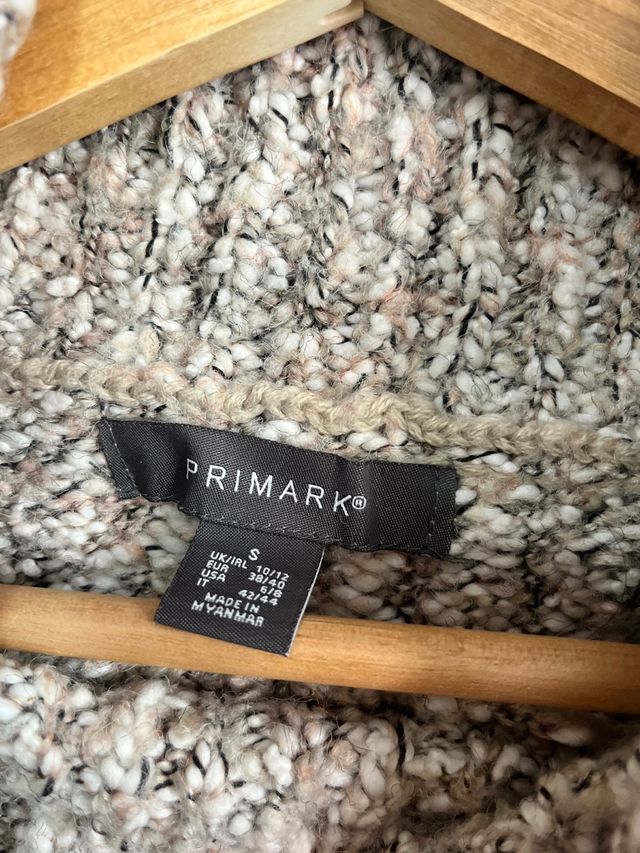 Jersey cuello alto multicolor