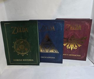 3 libros de la saga The Legend of Zelda