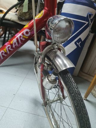 Bicicleta Carraro Vintage Mujer Roja