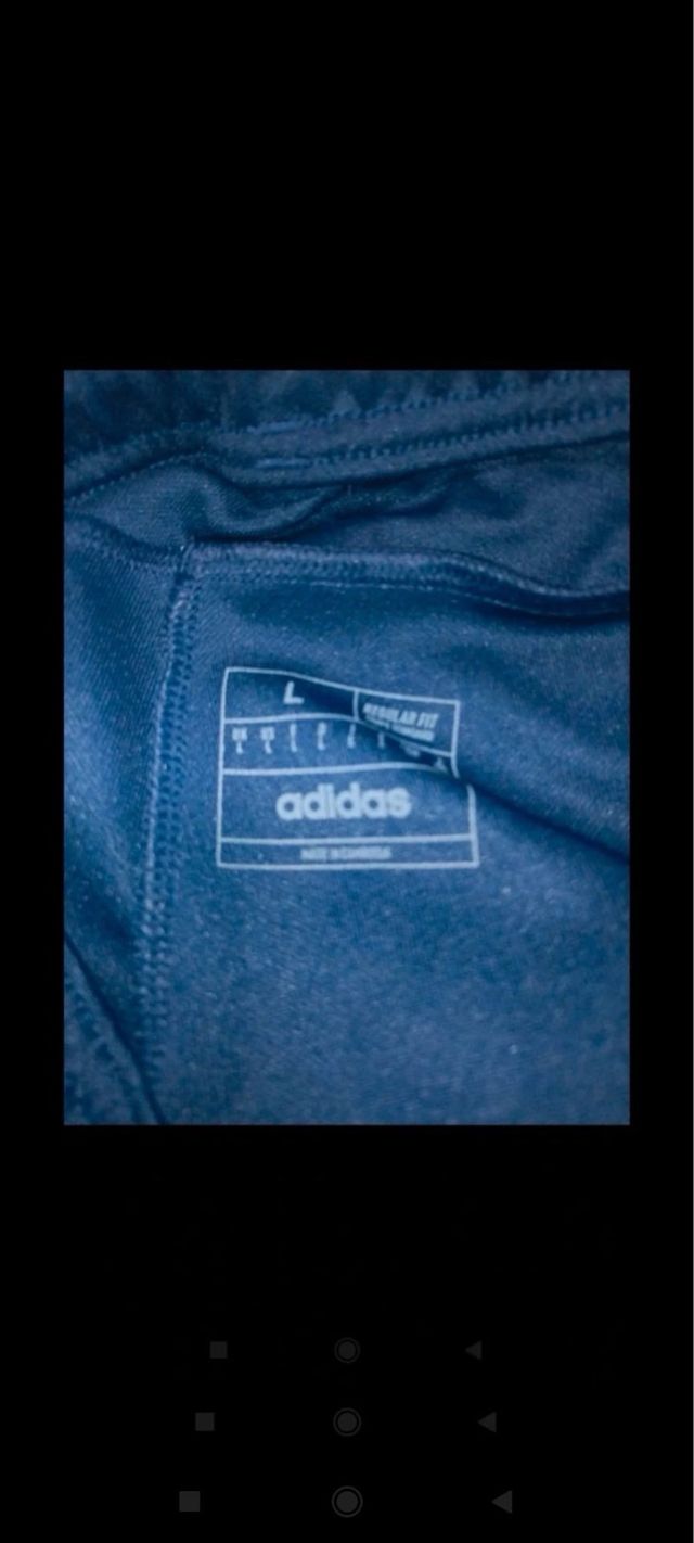Calças Adidas Azul
