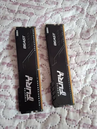 Kingston FURY Beast DDR4 16GB (2x8GB) 3200MHz