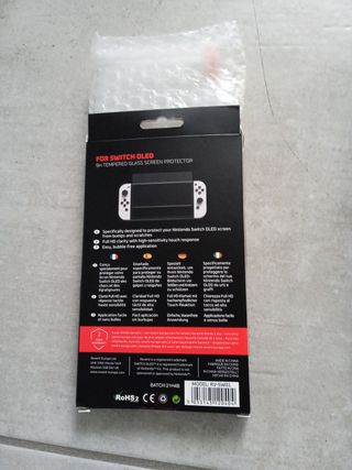 Custodia Nintendo Switch OLED + Vetro Protettivo