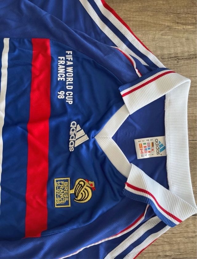 Maglietta Adidas Retro World 98 France