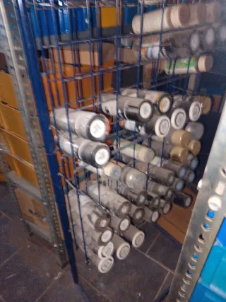 Estanterías comerciales